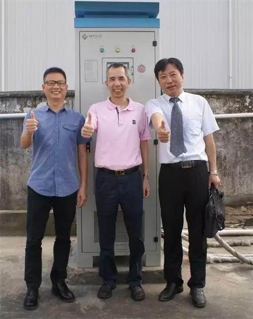 大岭山镇詹文光书记为云顶集团3118充电桩点赞